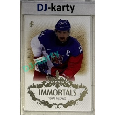 2024/25 LC Repre serie 2 #IM-38 Tomáš Plekanec Immortals Platinum 01/15
