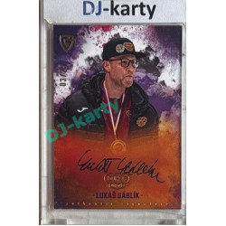 2025/26 Goal Cards Maxa liga #AS-23 Lukáš Sáblík Champions Signature 03/25