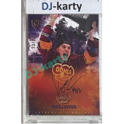 2025/26 Goal Cards Maxa liga #AS-21 Matěj Vovsík Champions Signature 01/25