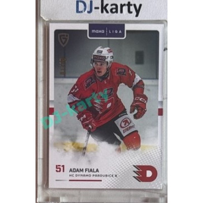 2025/26 Goal Cards Maxa liga #PCE-13 Adam Fiala Parallel 01/10