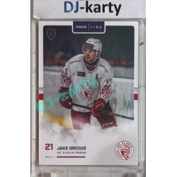 2025/26 Goal Cards Maxa liga #SLA-11 Jake Gricius Parallel 01/10