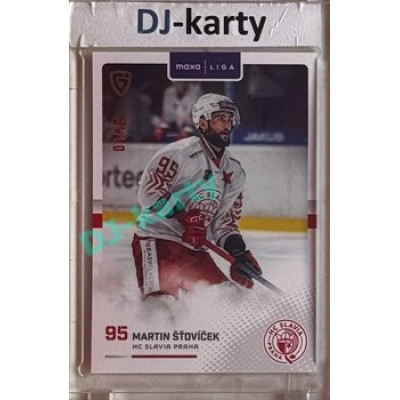2025/26 Goal Cards Maxa liga #SLA-13 Martin Šťovíček Parallel 01/10