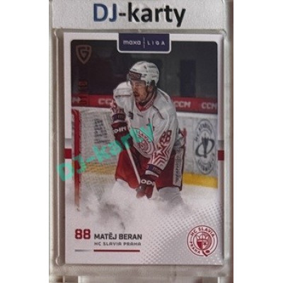 2025/26 Goal Cards Maxa liga #SLA-10 Matěj Beran Parallel 01/10