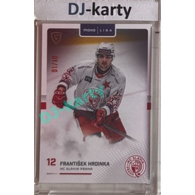 2025/26 Goal Cards Maxa liga #SLA-06 František Hrdinka Parallel 01/10