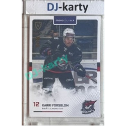 2025/26 Goal Cards Maxa liga #CHOM-10 Karri Forsblom Parallel 01/10