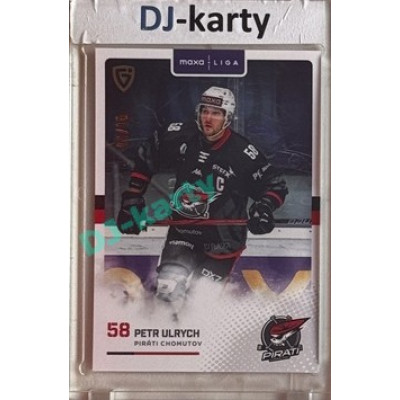 2025/26 Goal Cards Maxa liga #CHOM-08 Petr Ulrych Parallel 01/10