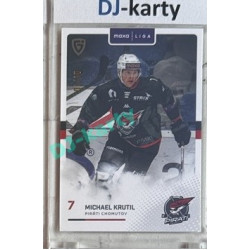 2025/26 Goal Cards Maxa liga #CHOM-07 Michael Krutil Parallel 01/10