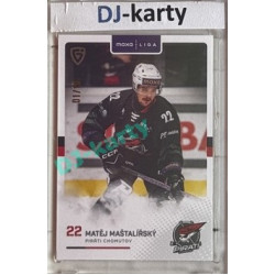 2025/26 Goal Cards Maxa liga #CHOM-12 Matěj Maštalířský Parallel 01/10