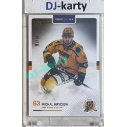 2025/26 Goal Cards Maxa liga #VSE-04 Michal Hryciow Parallel 01/10