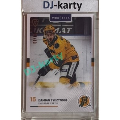 2025/26 Goal Cards Maxa liga #VSE-14 Damian Tyczynski Parallel 01/10