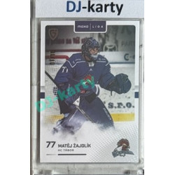 2025/26 Goal Cards Maxa liga #TAB-02 Matěj Žajdlík Parallel 01/10