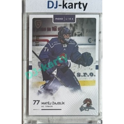 2025/26 Goal Cards Maxa liga #TAB-02 Matěj Žajdlík Parallel 01/10