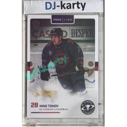 2025/26 Goal Cards Maxa liga #LIT-06 Nino Tomov Parallel 01/10