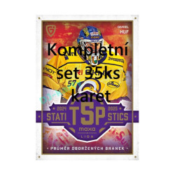 2025/26 Goal Cards Maxa liga kompletní set 35ks Top 5 Statistics