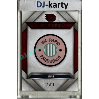 2024 Dynamo100 #002 Logo Identity 1949 (Rapid) Red 1of13