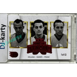 2024 Dynamo100 #051 DD trios Dolana – Mareš – Franc Red 1of13