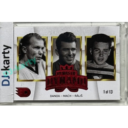 2024 Dynamo100 #049 DD trios Danda – Mach – Ráliš Red 1of13