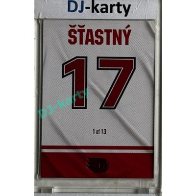2024 Dynamo100 #039 Pod stropem 17 - Bohuslav Šťastný Red 1of13