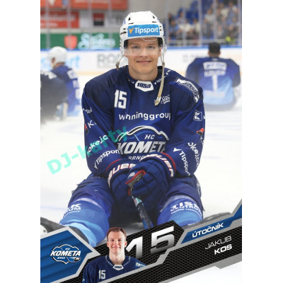 2025/26 Sportzoo ELH 1. serie #013 Jakub Kos