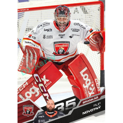 2025/26 Sportzoo ELH 1. serie #055 Filip Novotný