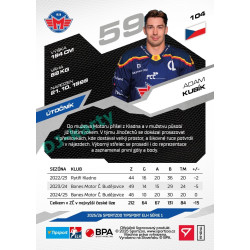 2025/26 Sportzoo ELH 1. serie #104 Adam Kubík