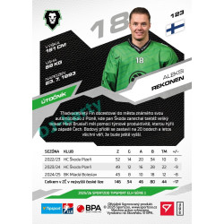 2025/26 Sportzoo ELH 1. serie #123 Aleksi Rekonen