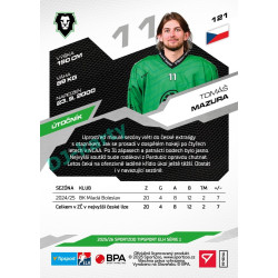 2025/26 Sportzoo ELH 1. serie #121 Tomáš Mazura