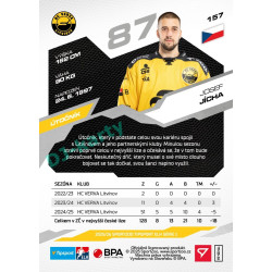 2025/26 Sportzoo ELH 1. serie #157 Josef Jícha
