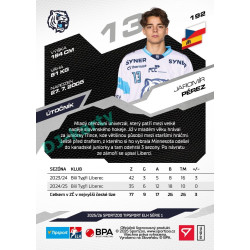 2025/26 Sportzoo ELH 1. serie #192 Jaromír Pérez