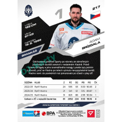 2025/26 Sportzoo ELH 1. serie #217 Adam Brízgala