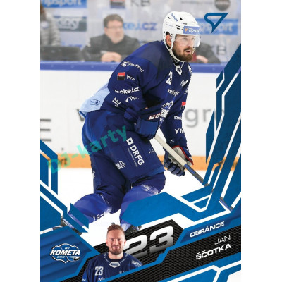2025/26 Sportzoo ELH 1. serie #006 Jan Ščotka Azure Blue