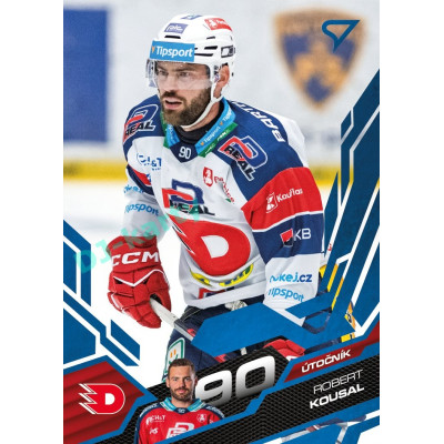2025/26 Sportzoo ELH 1. serie #030 Robert Kousal Azure Blue