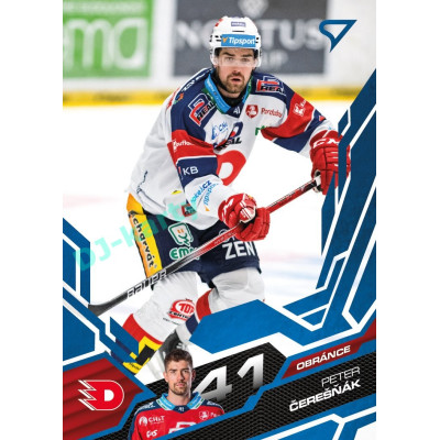 2025/26 Sportzoo ELH 1. serie #021 Peter Čerešňák Azure Blue