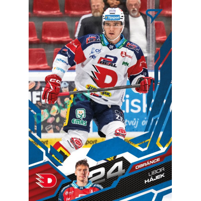 2025/26 Sportzoo ELH 1. serie #023 Libor Hájek Azure Blue