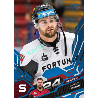 2025/26 Sportzoo ELH 1. serie #039 Aaron Irving Azure Blue