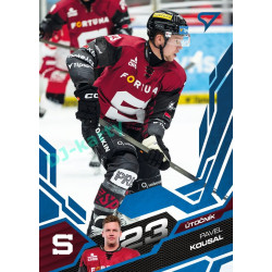 2025/26 Sportzoo ELH 1. serie #051 Pavel Kousal Azure Blue