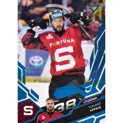 2025/26 Sportzoo ELH 1. serie #050 Tomáš Hyka Azure Blue