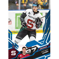 2025/26 Sportzoo ELH 1. serie #041 Dominik Mašín Azure Blue