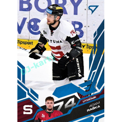2025/26 Sportzoo ELH 1. serie #052  Adam Raška Azure Blue