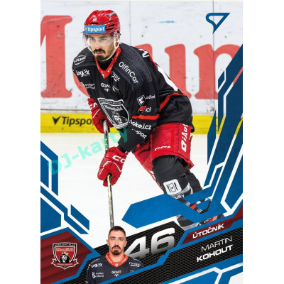 2025/26 Sportzoo ELH 1. serie #065 Martin Kohout Azure Blue