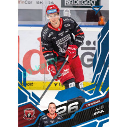 2025/26 Sportzoo ELH 1. serie #063 Aleš Jergl Azure Blue