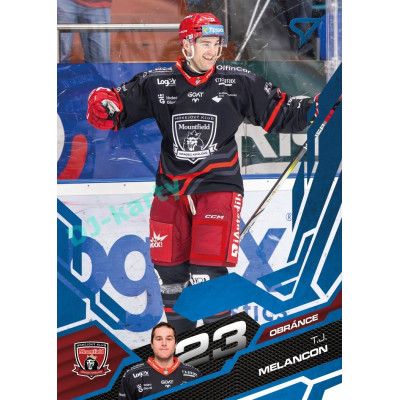 2025/26 Sportzoo ELH 1. serie #058 T.J. Melancon Azure Blue