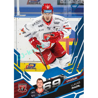 2025/26 Sportzoo ELH 1. serie #071 Lukáš Radil Azure Blue