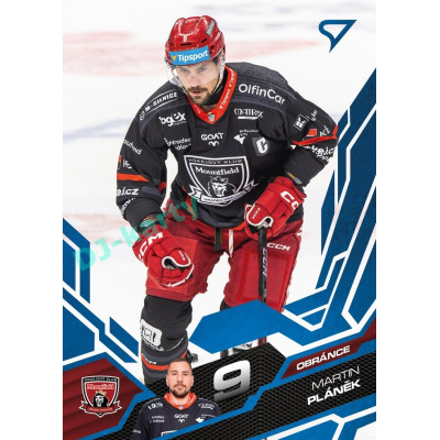 2025/26 Sportzoo ELH 1. serie #060 Martin Pláněk Azure Blue