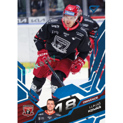 2025/26 Sportzoo ELH 1. serie #057 Lukáš Kovář Azure Blue