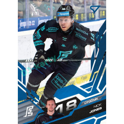 2025/26 Sportzoo ELH 1. serie #085 Nick Jones Azure Blue