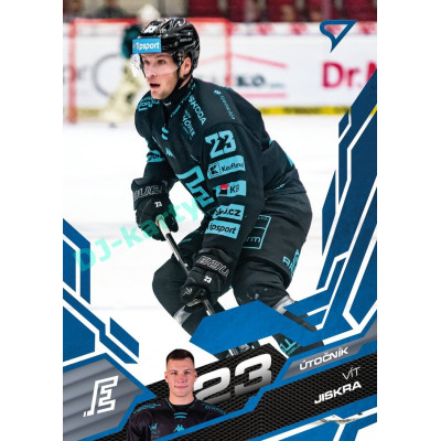 2025/26 Sportzoo ELH 1. serie #084 Vít Jiskra Azure Blue