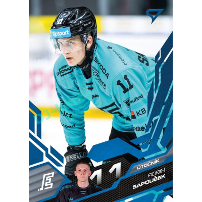 2025/26 Sportzoo ELH 1. serie #088 Robin Sapoušek Azure Blue