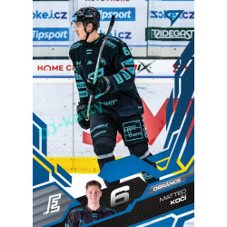 2025/26 Sportzoo ELH 1. serie #077 Matteo Kočí Azure Blue