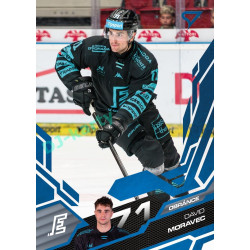 2025/26 Sportzoo ELH 1. serie #079 David Moravec Azure Blue